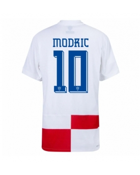 Croazia Luka Modric #10 Maglia Gara Casa Repliche Europei 2024 Croazia Luka Modric #10 Maglia Gara Casa Repliche Europei 2024